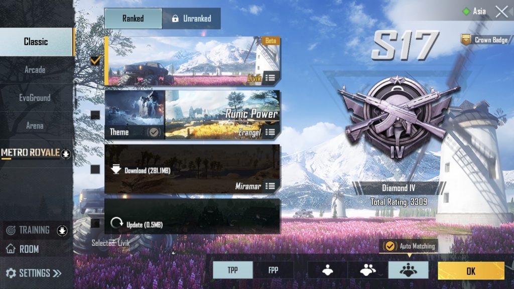 Maps in PUBG mobile