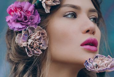 A girl in her spring look