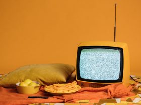 serial killer documentaries on a vintage tv