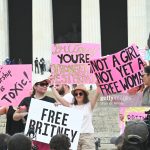 free britney movement protest on 14 july 2021