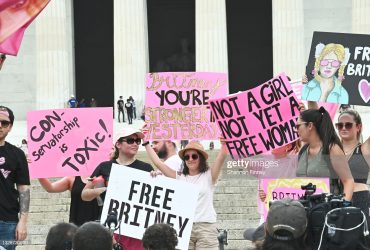 free britney movement protest on 14 july 2021